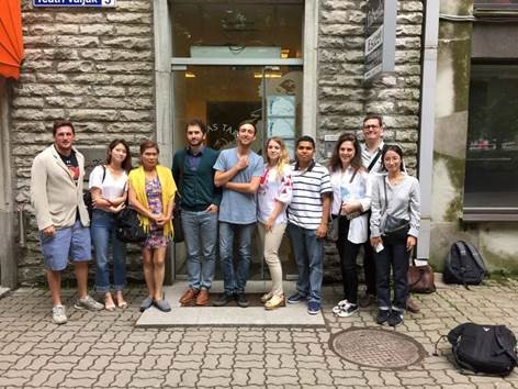 UT International Summer University 2016 participants. Photo sent by Ana Gagoshvili
